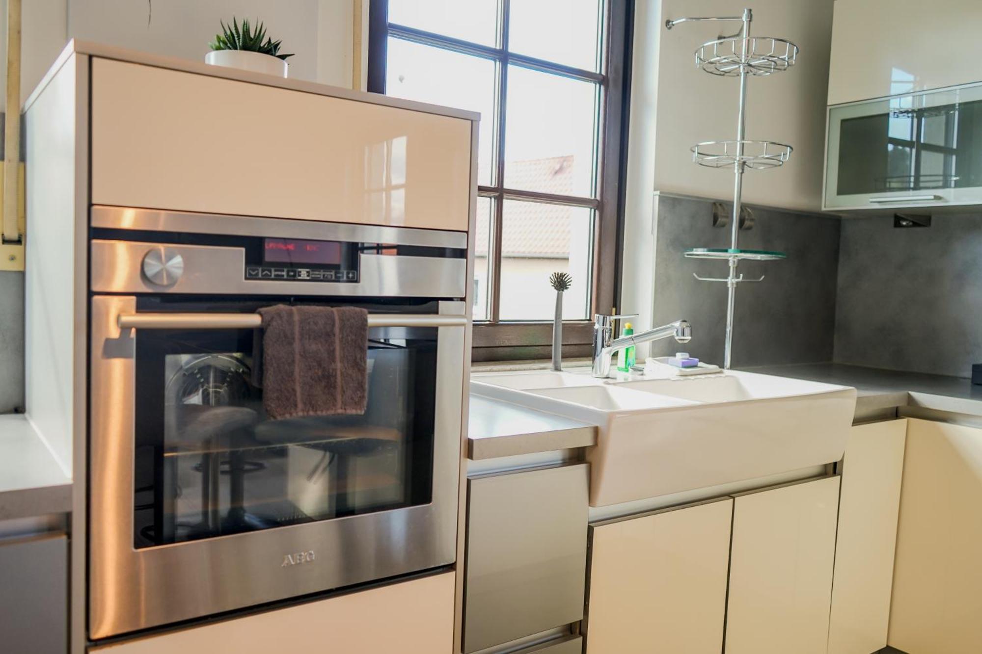 2-Raum App Mit Terrasse Jena Zoellnitz Apartamento Exterior foto